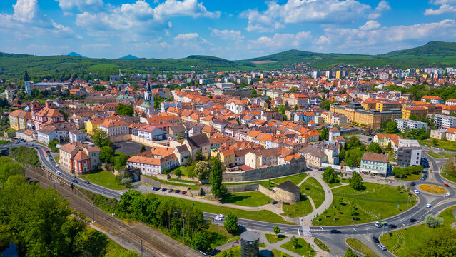 Panorama of Litomerice, Czech republic