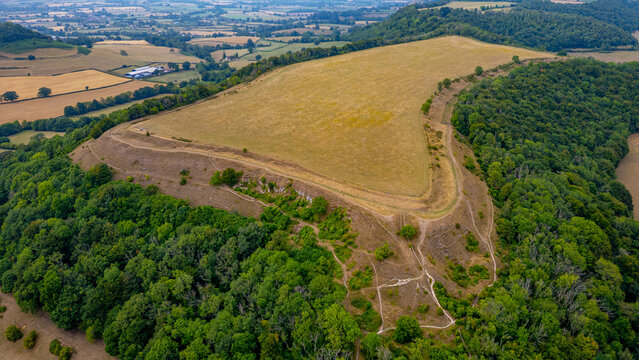 Uley Bury Hillfort in England