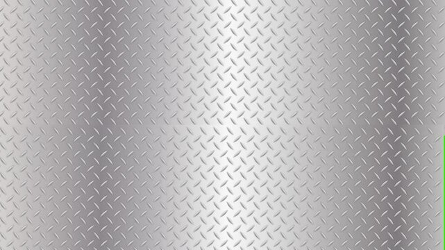 Industrial Metal Plates Closing Animation on Green Screen Background