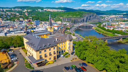 Vetruse hill in Usti nad Labem, Czech republic © dudlajzov