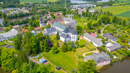 Obraz premium Zdar nad sazavou chateau in Czech republic