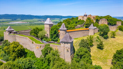 Summer day at Helfstyn castle in Czech republic © dudlajzov