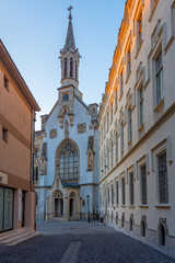 Obraz premium Church of the Immaculate Conception of the Virgin Mary in Sopron