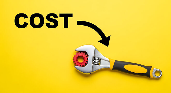 Cost Reduction Business Strategy - Expense Control, Budget Optimization, Financial Efficiency, Operational Savings, Profit Growth, Corporate Management and Economic Performance Improvement