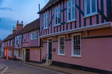 Fototapeta premium Colourful house at Colchester in England
