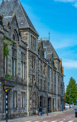 Fototapeta premium Historical houses at Perth, Scotland