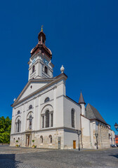Fototapeta premium Basilica of Assumption of virgin Mary in Gyor, Hungary