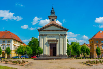 Fototapeta premium Church of the resurrection of the lord in Terezin, Czech republi