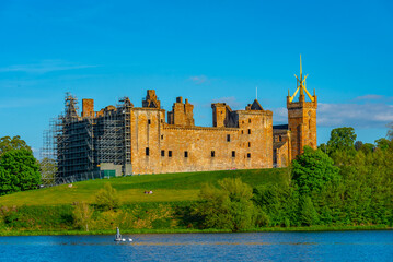 Obraz premium Linlithgow Palace at Linlithgow in Scotland
