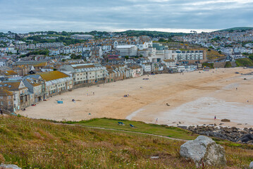 Obraz premium Panorama view of St.Ives in England