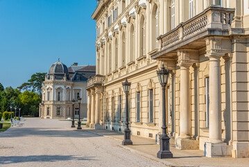Obraz premium Festetics Palace at Keszthely in Hungary during a sunny day