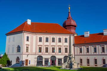 Obraz premium Gottweig Monastery during a sunny summer day, Austria