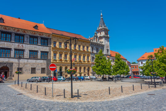 Velke namesti in Prachatice, Czech republic