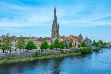 Obraz premium St. Matthew's Church of Scotland in Perth, Scotland