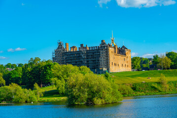 Fototapeta premium Linlithgow Palace at Linlithgow in Scotland