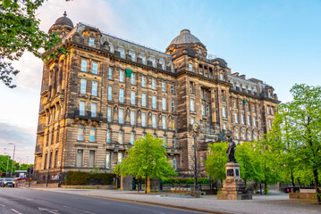 Fototapeta premium Friends of Glasgow Royal Infirmary Museum in Glasgow, Scotland