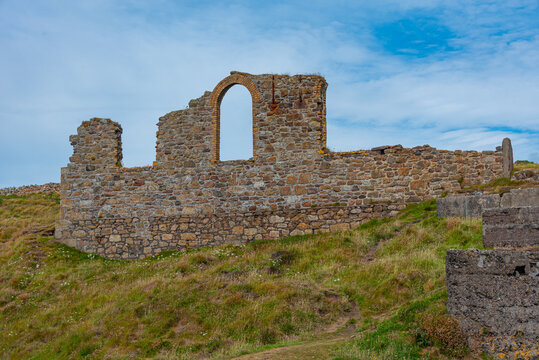 Ruins of bottalack mine in England