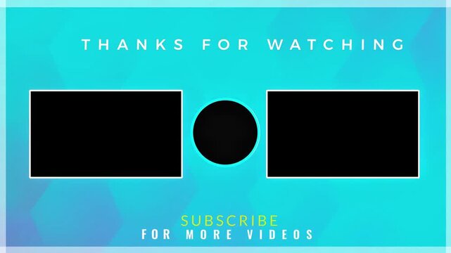 blank photo frames on colorful background