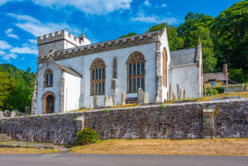 Obraz premium All Saints' Church in Selworthy, England