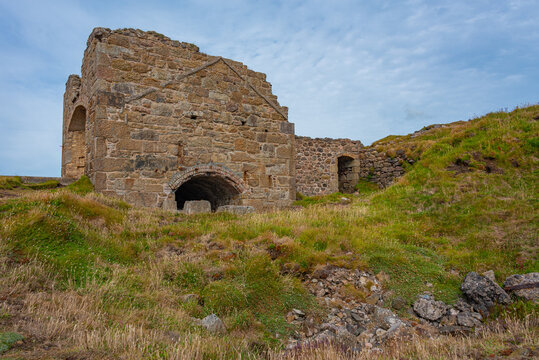 Ruins of bottalack mine in England