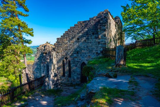Valdstejn castle in Bohemian paradise, Czech republic