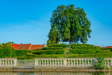 Obraz premium strawberry hills at the Flower garden at Kromeriz, Czech republi