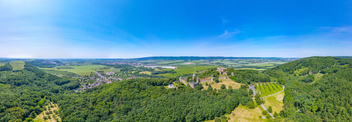 Summer day at Helfstyn castle in Czech republic © dudlajzov