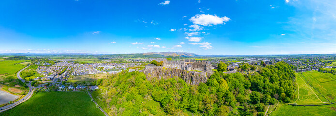 Panorama view of Stirling castle in Scotland © dudlajzov