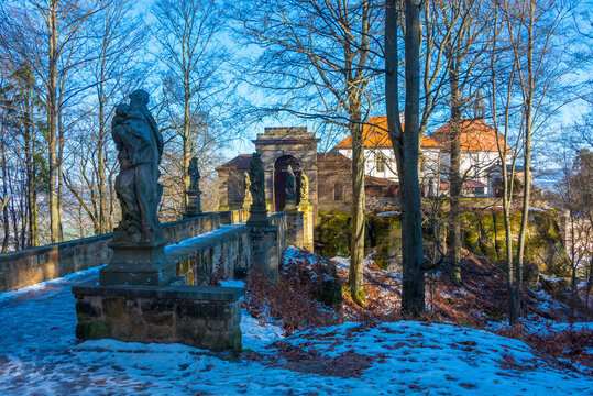 Valdstejn castle in Bohemian paradise, Czech republic