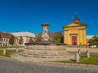 Fototapeta premium Church of the Ascension of the Lord at Josefov, Czech republic