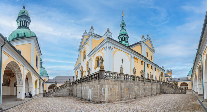Svata Hora pilgrimage site near Pribram, Czech republic