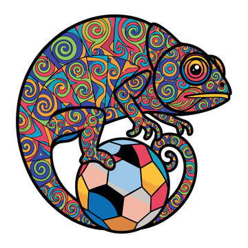 camaleon, tortuga, ilustraci&oacute;n, vector, animal, arte, designio, dibujos animados, dechado, reptilia, tatuaje, naturaleza, bocetos, icono, s&iacute;mbolo, mar, decoraciones, cuca, fauna, silueta, caracola, ac