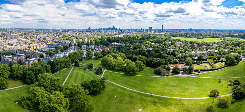Primrose Hill Panomara, London