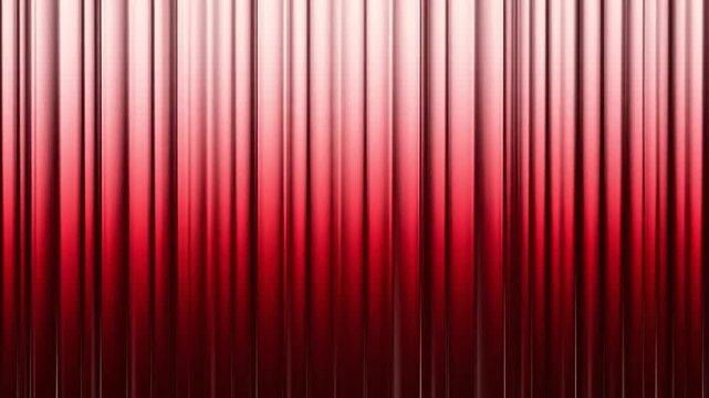 Red Metallic Vertical Slat Wall Texture for Modern Interior Design Background