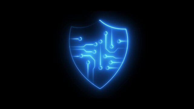 Exploring modern hacking methods and cybersecurity measures to protect against digital threats in today's interconnected world.Cyber security logo with shield and check mark. Security