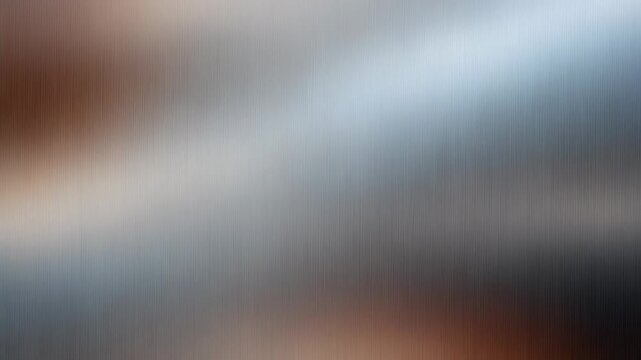 Abstract blurred background with soft blue and brown tones and vertical streaks for modern design