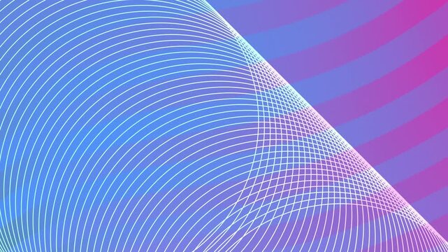 Wavy lines and pink and blue stripes background ideal for modern and abstract designs, digital backgrounds, presentations, and social media posts.