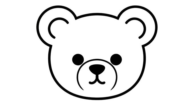 bears, bear, head, animal, wildlife, mammal, nature, wild, forest, predator, strong, power, fierce, face, portrait, eyes, nose, ears, fur, brown, black, grizzly, polar, cute, cartoon, character, masco