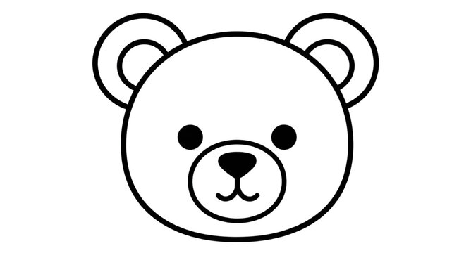bears, bear, head, animal, wildlife, mammal, nature, wild, forest, predator, strong, power, fierce, face, portrait, eyes, nose, ears, fur, brown, black, grizzly, polar, cute, cartoon, character, masco