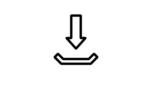 arrow animated icon