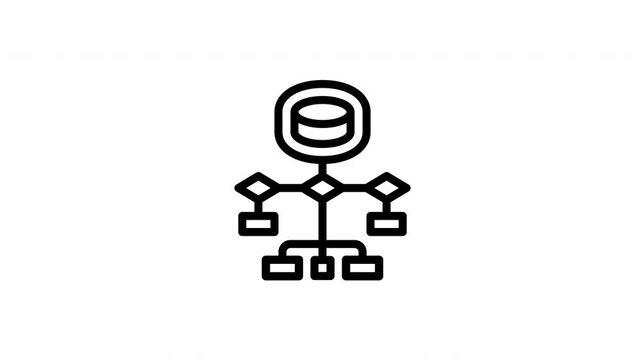 data structure animated icon