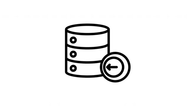 database backup animated icon