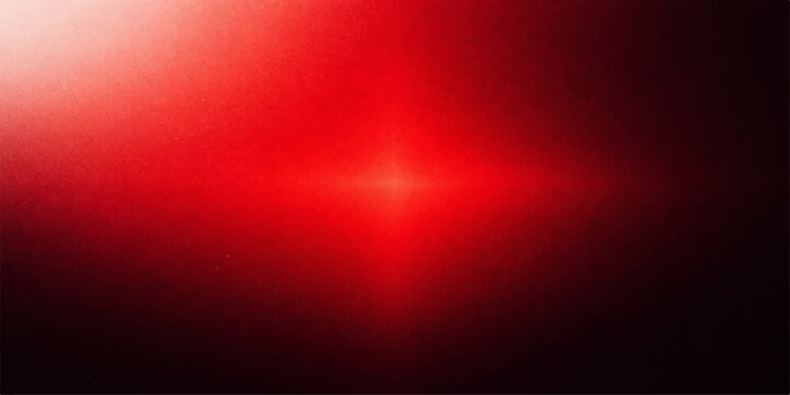 A dark red abstract background design featuring a motion blur pattern of glowing rays and light waves across a textured vector illustration backdrop