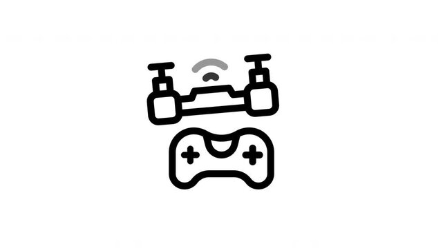 drone animated icon