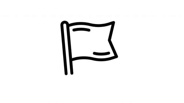 flag animated icon