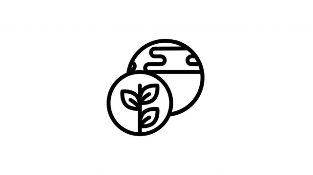 globe animated icon
