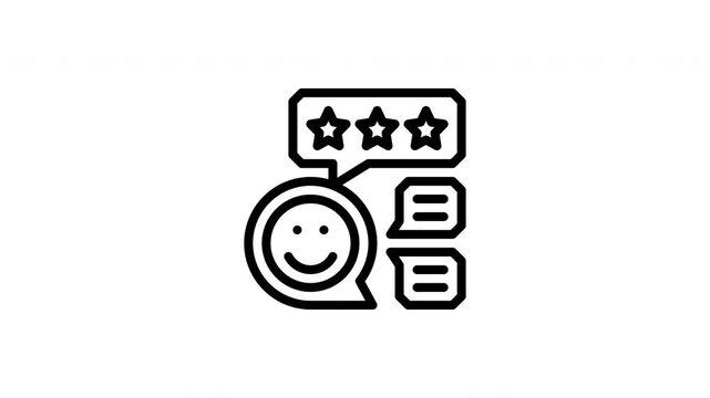 happy face animated icon