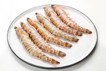 Fresh Penaeus monodon shrimp © YH