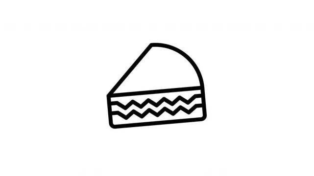 pie slice animated icon