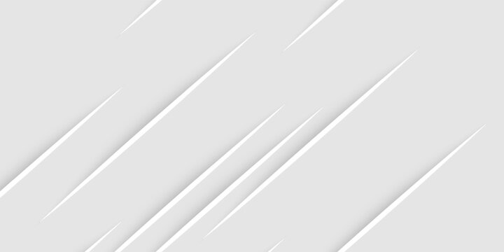 White and gray abstract background. Abstract background smooth fold pattern. Light pale vector background.